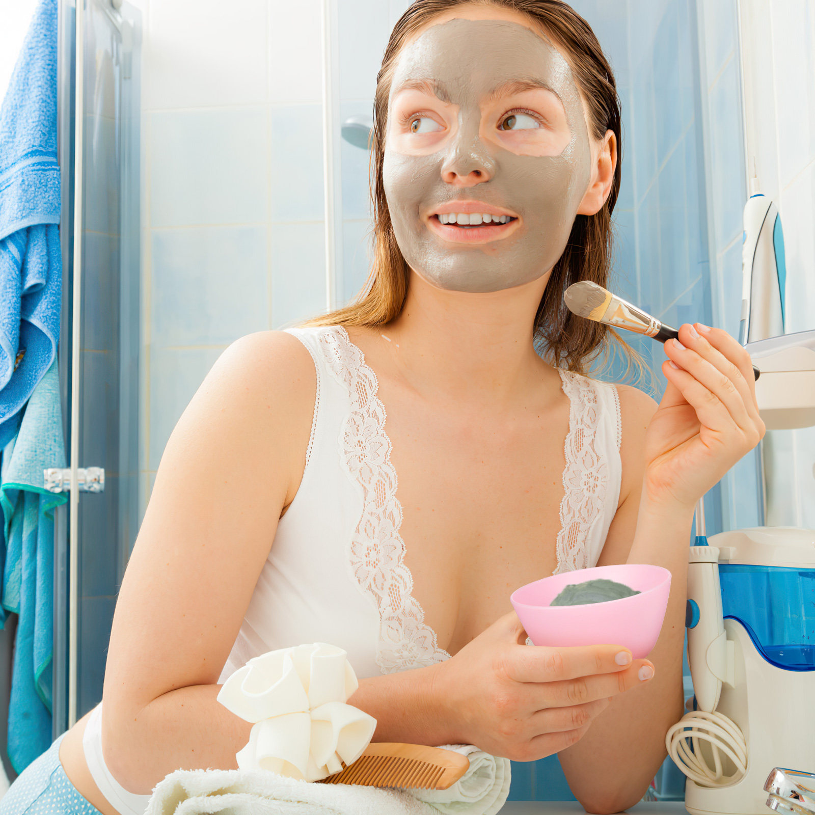 Face Mask Silicone - 3Pcs High-Quality Silicone Mask Bowl Set