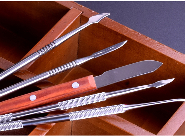 10pcs/Set Dental Spatulas Plas - Waxing Kit Home ulasan dan harga