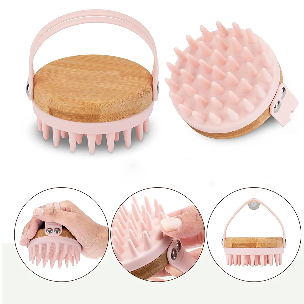New Scalp Massager Shampoo Bru - Dry Brush Body ulasan dan harga