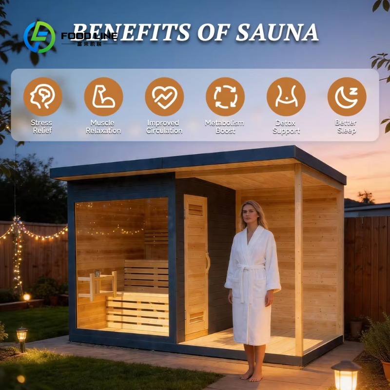 Customized Outdoor Sauna House - Spa Wellness Resorts ulasan dan harga
