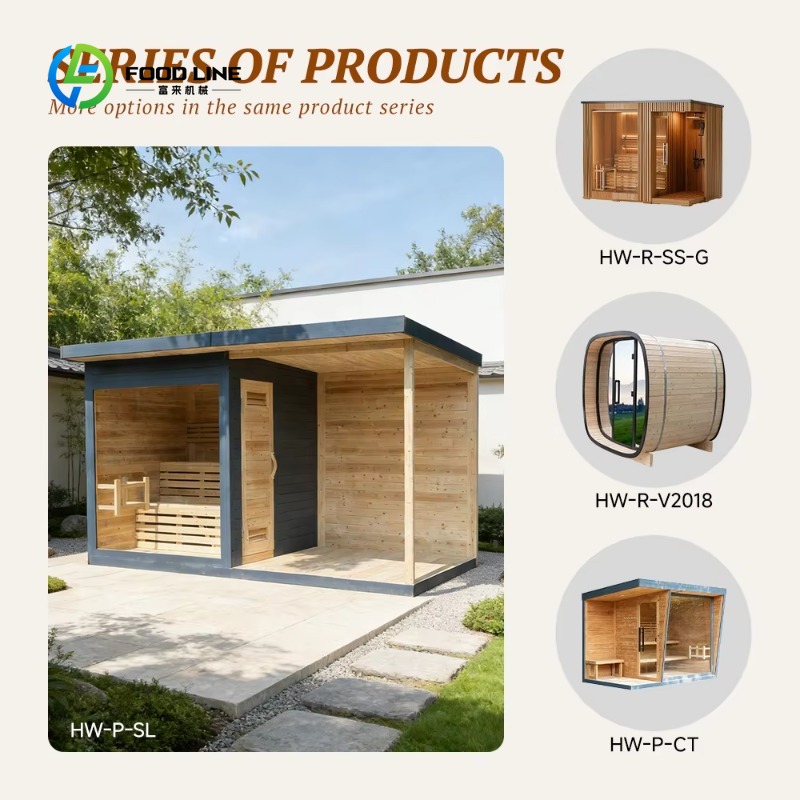 Customized Outdoor Sauna House - Spa Wellness Resorts ulasan dan harga