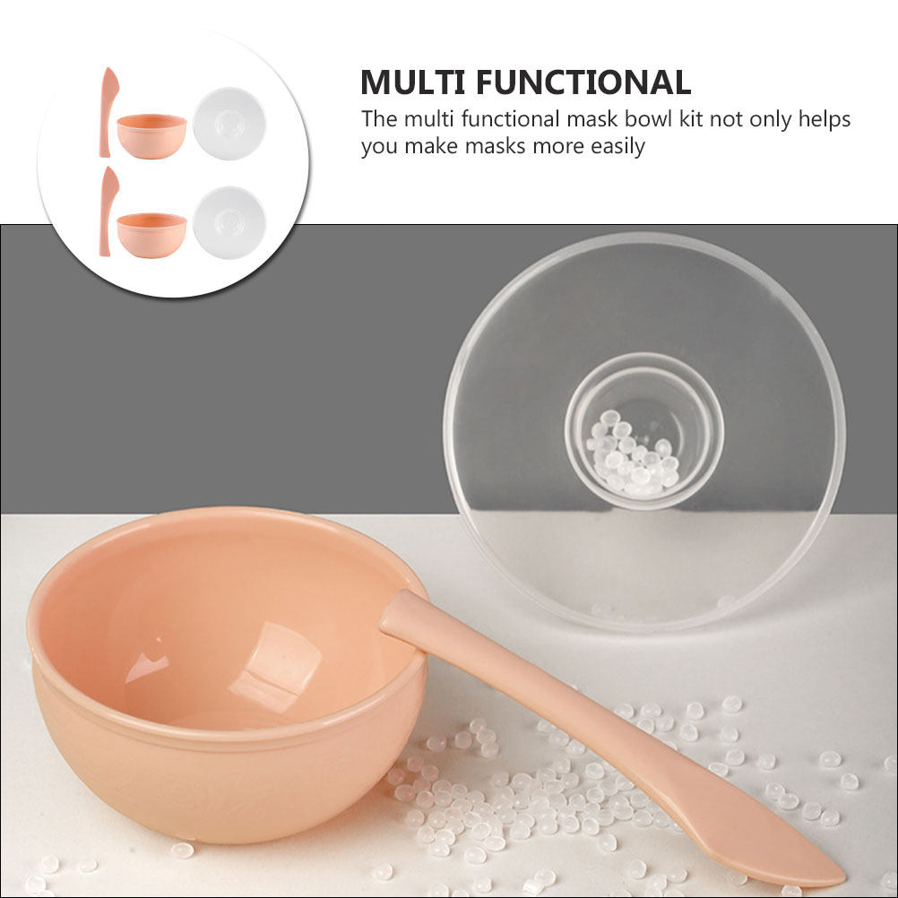 2Sets Beauty Mask Kit Silicone - Face Mask Silicone ulasan dan harga