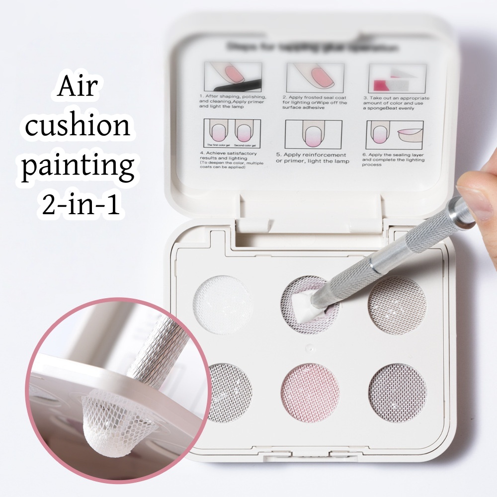 6 Colors Air Cushion Patting G - Waxing Kit Home ulasan dan harga