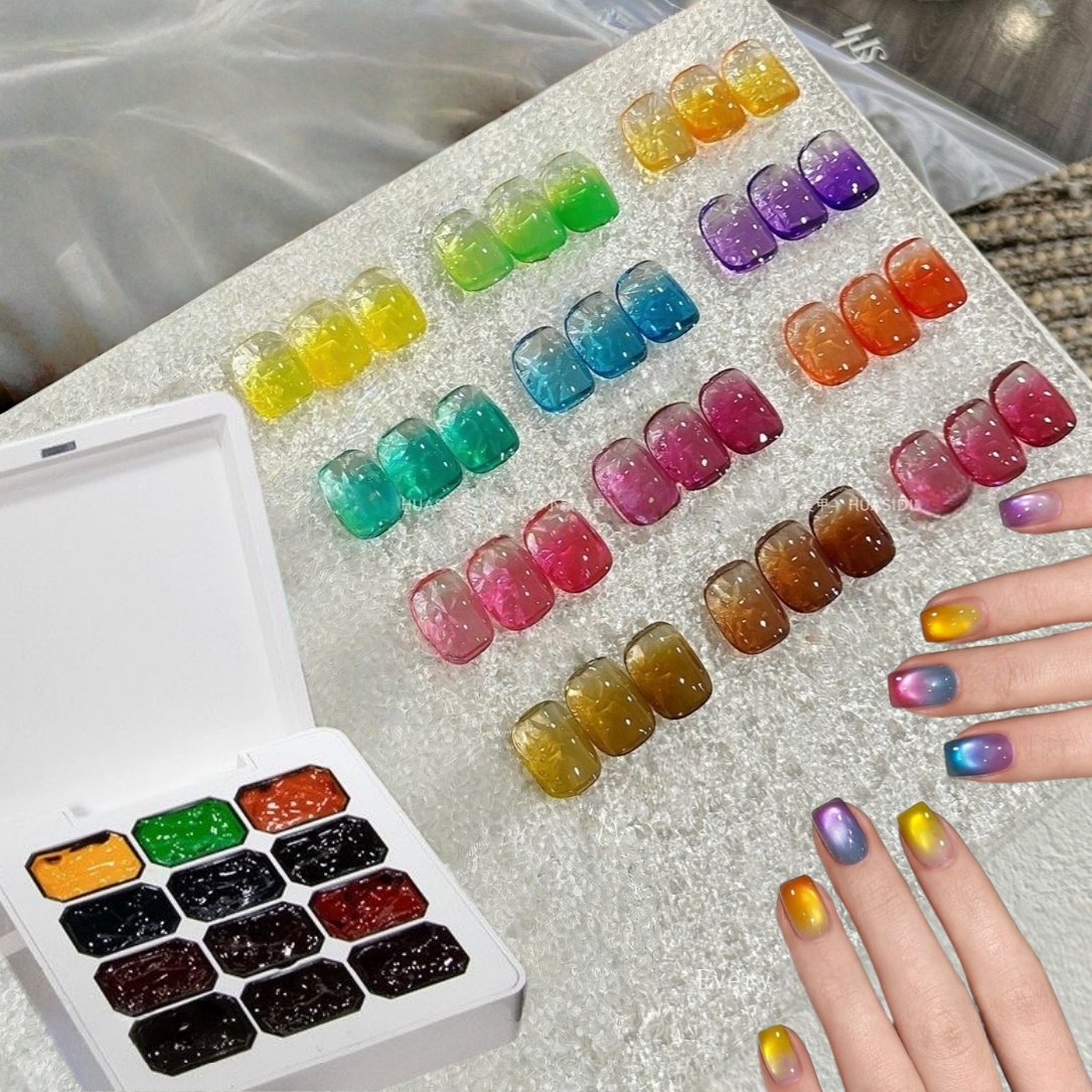 12-Color High Transparency Sol - Waxing Kit Home ulasan dan harga