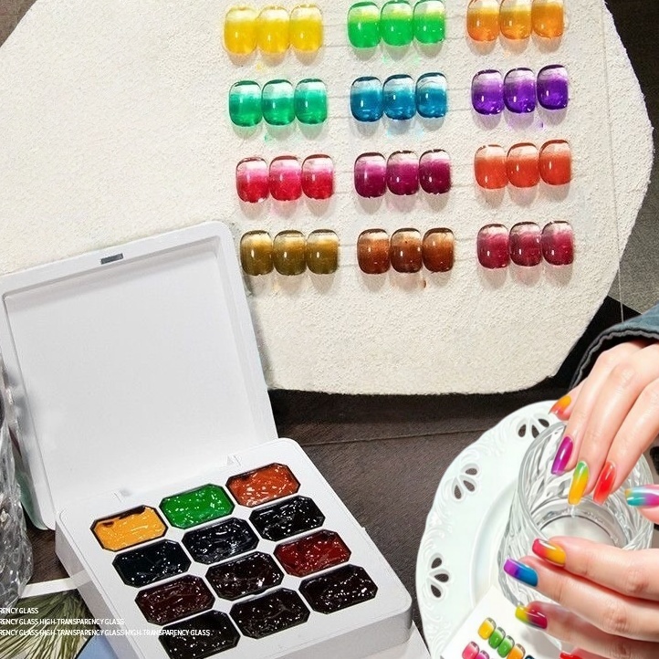 12-Color High Transparency Sol - Waxing Kit Home ulasan dan harga