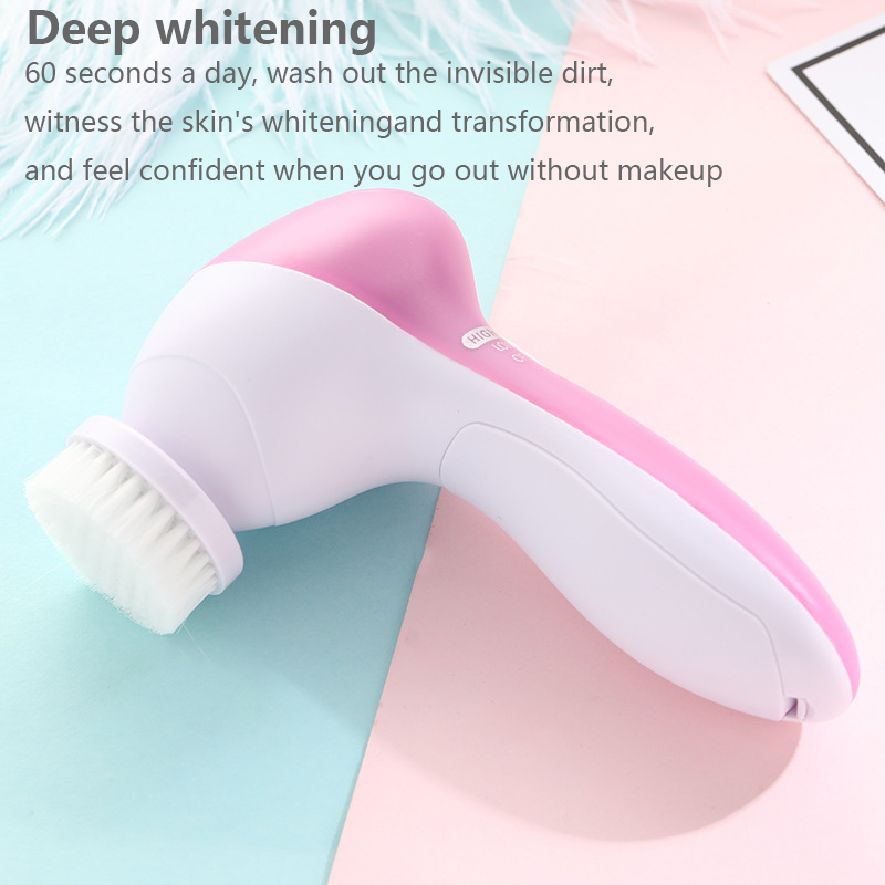 5 IN 1 Face Cleansing Brush Wa - Dry Brush Body ulasan dan harga