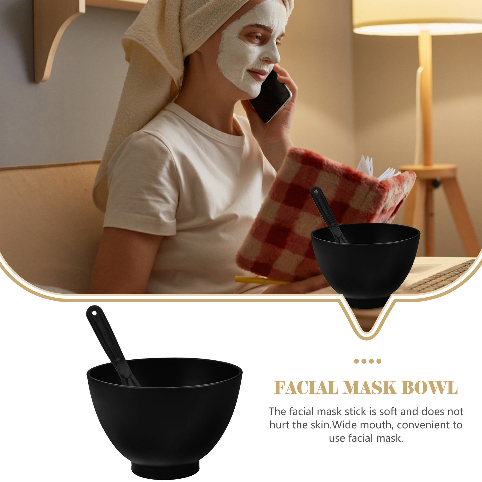 1Set Silicone Face Mask Mixing - Face Mask Silicone ulasan dan harga
