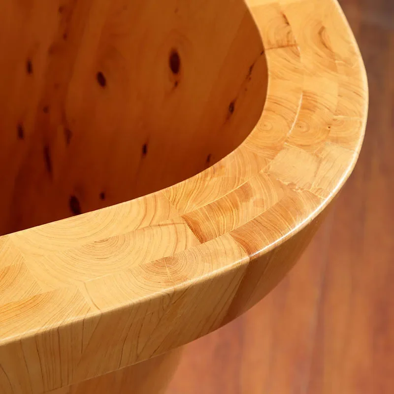 Sichuan Cedar Wood Bathtub for - Spa Wellness Health ulasan dan harga
