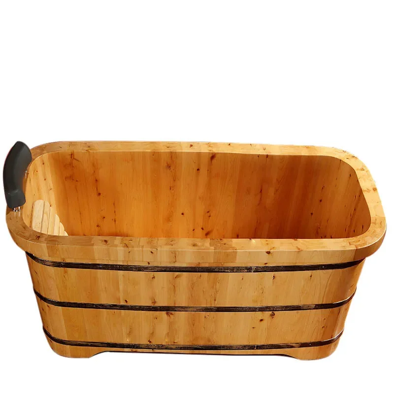 Sichuan Cedar Wood Bathtub for - Spa Wellness Health ulasan dan harga