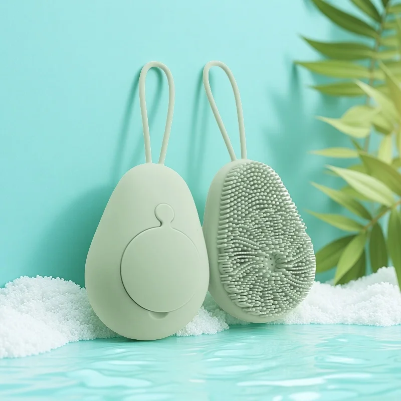 1pc Silicone Body Scrubber Exf - Dry Brush Body ulasan dan harga