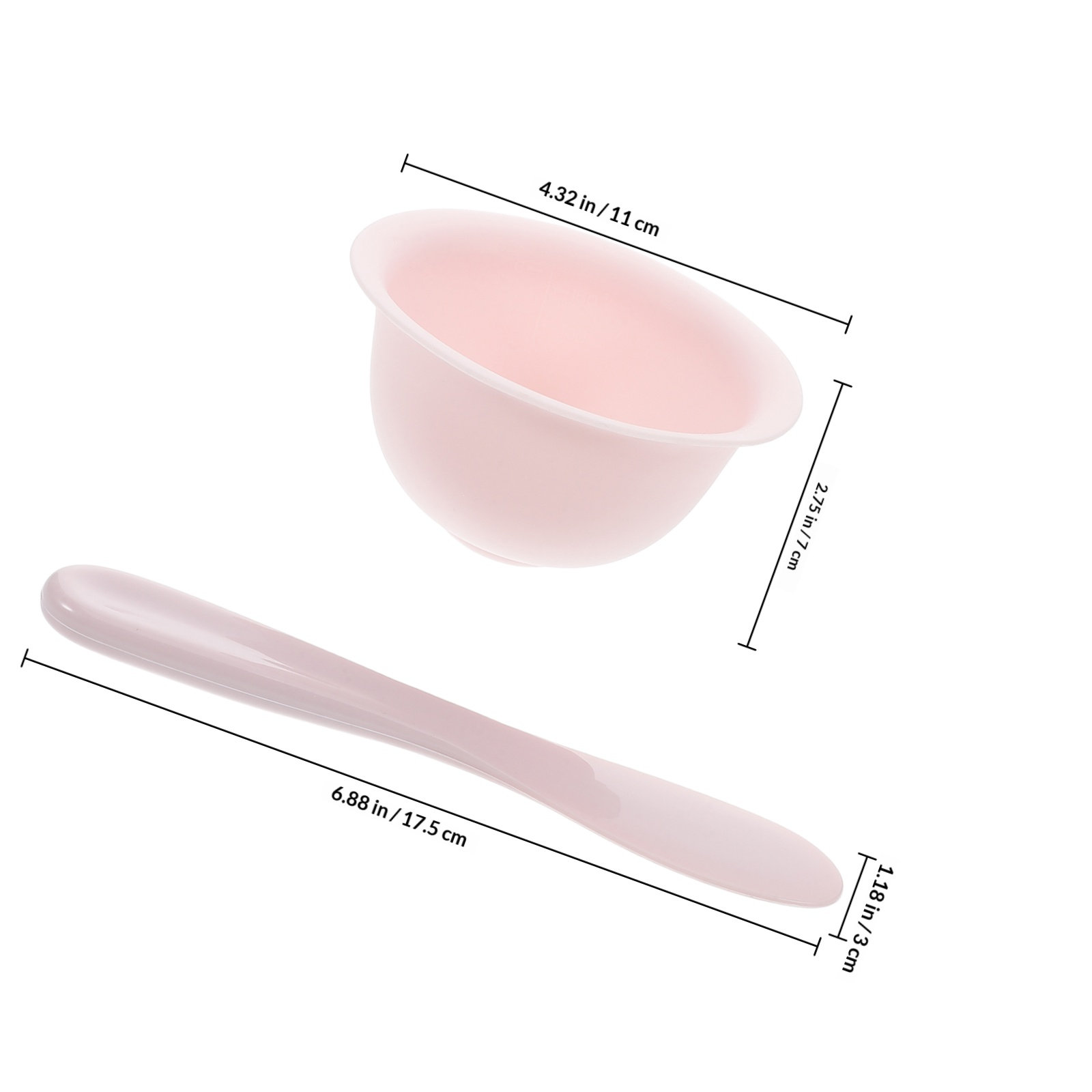 1Set Silicone Face Mask Bowl a - Face Mask Silicone ulasan dan harga