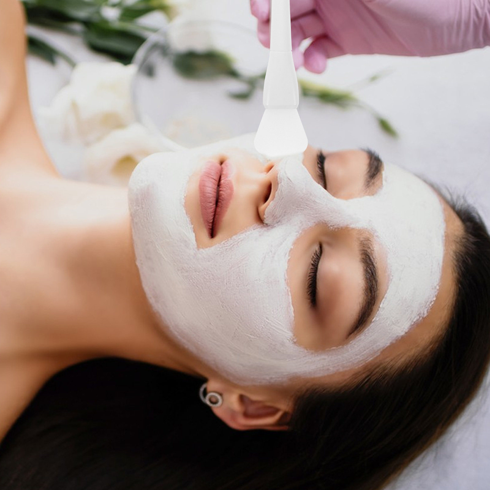 New Double End Silicone Facial - Face Mask Silicone ulasan dan harga