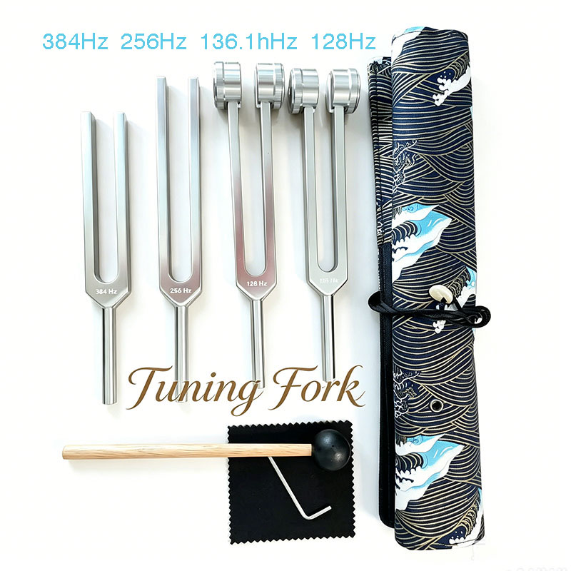 Tuning Fork Set 128 136.1 256  - Spa Wellness In ulasan dan harga