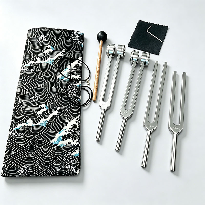 Tuning Fork Set 128 136.1 256  - Spa Wellness In ulasan dan harga