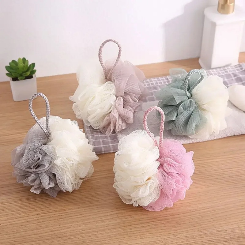 Soft Shower Mesh Foaming Spong - Dry Brush Body ulasan dan harga
